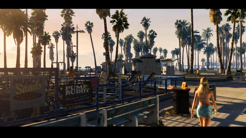 Illustration for article titled The Coolest Things We Spotted in the GTA V Trailer
